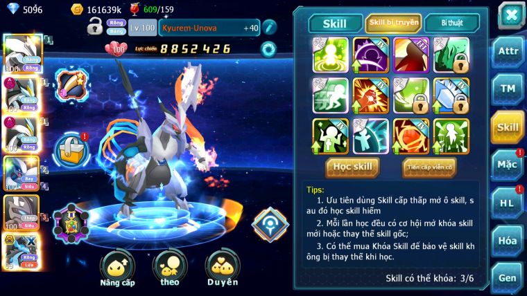 MÃ : #TTS3247 - SV 1584 - V11 - UNVOA WHITE BLACK BÁ CHỦ DYNAMAX FORM QUÁ ĐẸP GIÁ HỜI AE UI