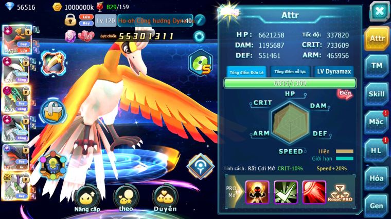 MÃ : #TTS3272 - SV 804 - TOP3 ALL - 1K4 SÁCH - V15 - HOOH CH DYNAMAX WB CH DYNAMAX YVETAL CH RAY DYNAMAX PR DIALGA CẶP LATI BC