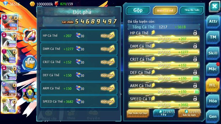 MÃ : #TTS3272 - SV 804 - TOP3 ALL - 1K4 SÁCH - V15 - HOOH CH DYNAMAX WB CH DYNAMAX YVETAL CH RAY DYNAMAX PR DIALGA CẶP LATI BC