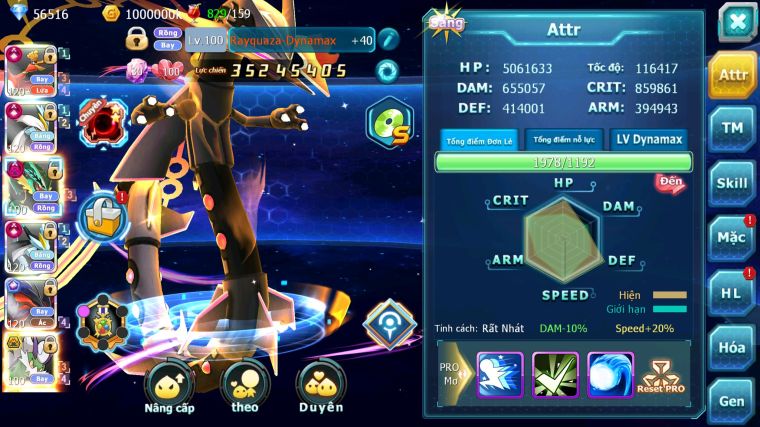 MÃ : #TTS3272 - SV 804 - TOP3 ALL - 1K4 SÁCH - V15 - HOOH CH DYNAMAX WB CH DYNAMAX YVETAL CH RAY DYNAMAX PR DIALGA CẶP LATI BC