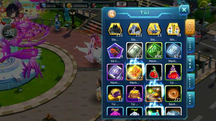 MÃ : #TTS3272 - SV 804 - TOP3 ALL - 1K4 SÁCH - V15 - HOOH CH DYNAMAX WB CH DYNAMAX YVETAL CH RAY DYNAMAX PR DIALGA CẶP LATI BC