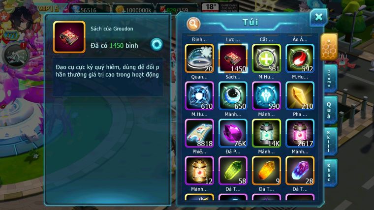 MÃ : #TTS3272 - SV 804 - TOP3 ALL - 1K4 SÁCH - V15 - HOOH CH DYNAMAX WB CH DYNAMAX YVETAL CH RAY DYNAMAX PR DIALGA CẶP LATI BC