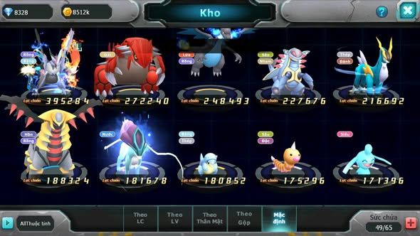 MÃ : #TTS3278 - SV 1751 - TOP43 - UNVOA GROUDON CHAR AMDLO