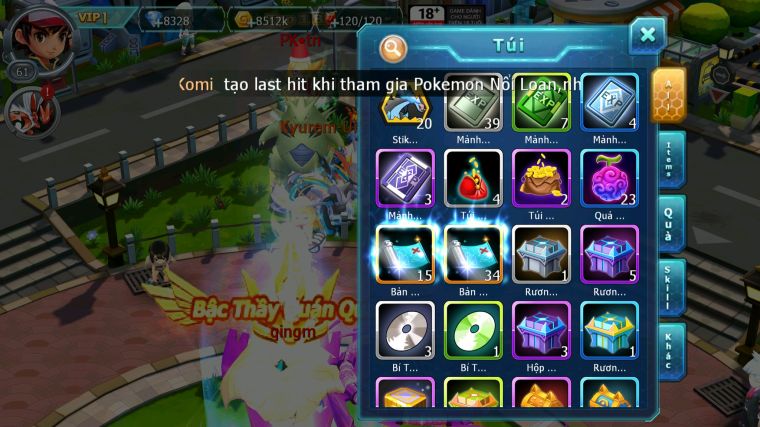 MÃ : #TTS3278 - SV 1751 - TOP43 - UNVOA GROUDON CHAR AMDLO