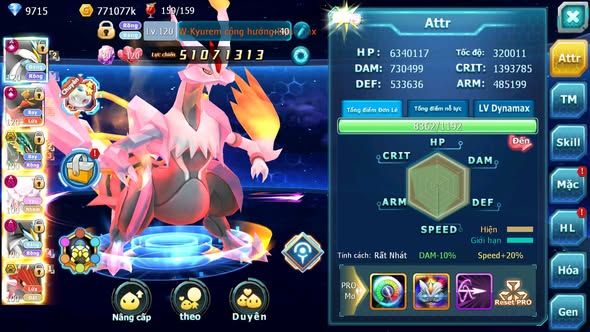 MÃ : #TTS3293 - SV 427 - TOP 10 - V14 - 1880 SÁCH - WHITE CH DYNAMAX HOOH CH DYNAMAX RAY BC DIANCIE DYNAMAX 3 TEAM CỰC NGON LÀNH