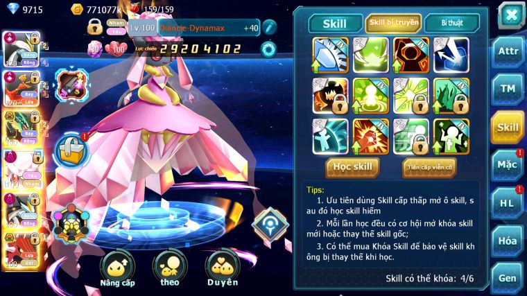 MÃ : #TTS3293 - SV 427 - TOP 10 - V14 - 1880 SÁCH - WHITE CH DYNAMAX HOOH CH DYNAMAX RAY BC DIANCIE DYNAMAX 3 TEAM CỰC NGON LÀNH