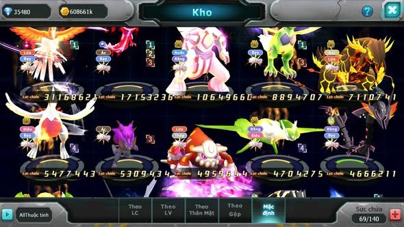 MÃ : #TTS3297 - SV 1418 - TOP15 - V12 - 1K SÁCH - 35K KC - HOOH CH DYNAMAX FULL SS CHỈ SỐ SIÊU CAO - YVETAL CỘNG HƯỞNG - PALKIA BC - THẦN GIÓ BC QVLD BC