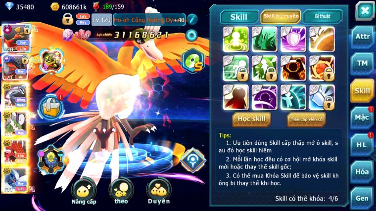 MÃ : #TTS3297 - SV 1418 - TOP15 - V12 - 1K SÁCH - 35K KC - HOOH CH DYNAMAX FULL SS CHỈ SỐ SIÊU CAO - YVETAL CỘNG HƯỞNG - PALKIA BC - THẦN GIÓ BC QVLD BC