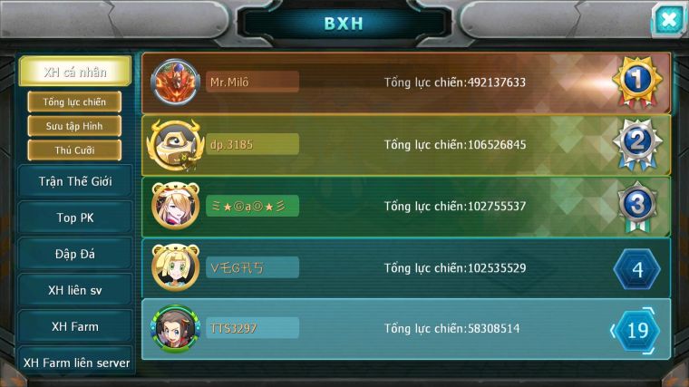 MÃ : #TTS3297 - SV 1418 - TOP15 - V12 - 1K SÁCH - 35K KC - HOOH CH DYNAMAX FULL SS CHỈ SỐ SIÊU CAO - YVETAL CỘNG HƯỞNG - PALKIA BC - THẦN GIÓ BC QVLD BC