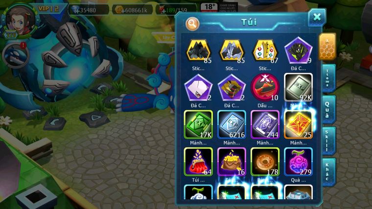 MÃ : #TTS3297 - SV 1418 - TOP15 - V12 - 1K SÁCH - 35K KC - HOOH CH DYNAMAX FULL SS CHỈ SỐ SIÊU CAO - YVETAL CỘNG HƯỞNG - PALKIA BC - THẦN GIÓ BC QVLD BC