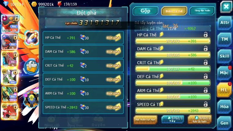 MÃ : #TTS3315 - SV 1383 - TOP15 - 100K KC - 1K2 SÁCH - HOOH CH DYNAMAX YVETAL CH BTAA BC THẦN GIÓ BC BUILD CỰC PHÊ