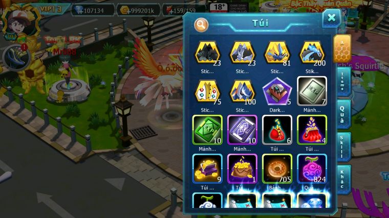 MÃ : #TTS3315 - SV 1383 - TOP15 - 100K KC - 1K2 SÁCH - HOOH CH DYNAMAX YVETAL CH BTAA BC THẦN GIÓ BC BUILD CỰC PHÊ