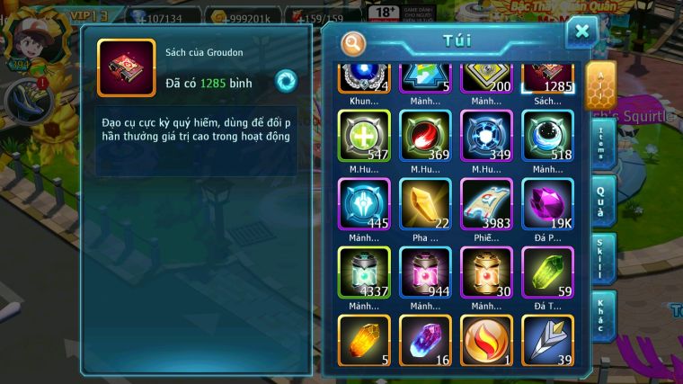 MÃ : #TTS3315 - SV 1383 - TOP15 - 100K KC - 1K2 SÁCH - HOOH CH DYNAMAX YVETAL CH BTAA BC THẦN GIÓ BC BUILD CỰC PHÊ