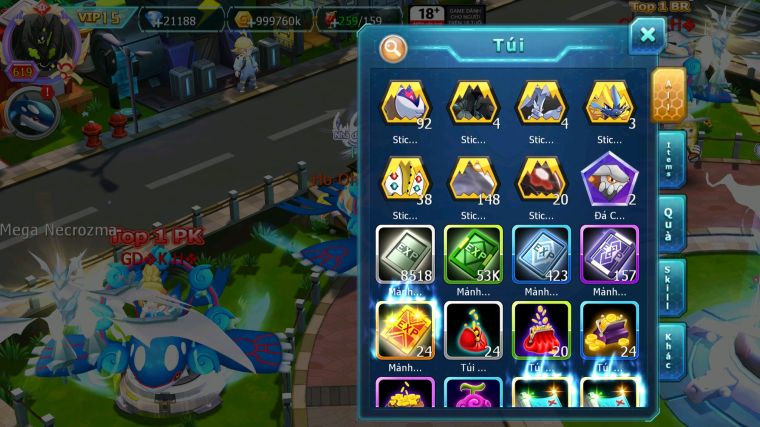 MÃ : #TTS3317 - SV 301 - TOP15 - V15 - HOOH CH DYNAMAX RAYQUAZA BC HOOPA BÁ CHỦ UNVOA WB BÁ CHỦ QUÁ NGON LÀNH