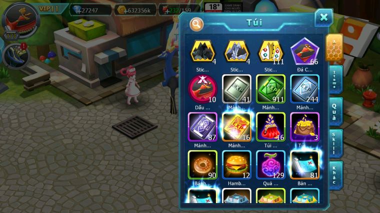 MÃ : #TTS3329 - SV 1576 - TOP29 - V11 - 27K KC  - HOOH DYNAMAX UNVOA THẦN GIÓ BC BTAA BC CẶP LATI BC QVLD BC