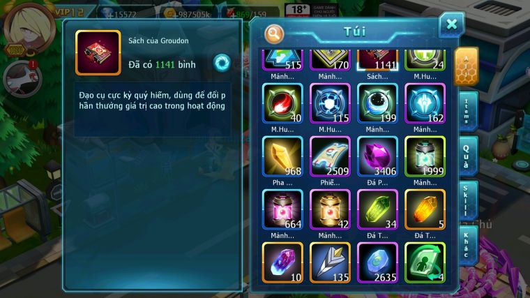 MÃ : #TTS3355 - SV 1553 - TOP 50 - v12 - 1K1 SÁCH - HOOH DYNAMAX YVETAL BC THẦN GIÓ BC MEW GIÁP BC QVLD BC CẶP LATI BC