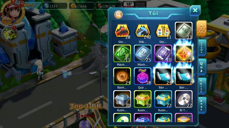 MÃ : #TTS3358 - SV 1764 - TOP18 - V5 - HOOH UNVOA RAIKOU GROUDON ĐUA TOP CỰC NGON