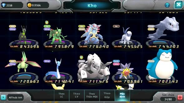 MÃ : #TTS3357 - SV 1721 - ZEVIL UNVOA MES LUGIA 200 MẢNH Z100 BÁ CHỦ