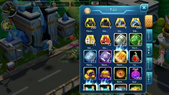 MÃ : #TTS3357 - SV 1721 - ZEVIL UNVOA MES LUGIA 200 MẢNH Z100 BÁ CHỦ