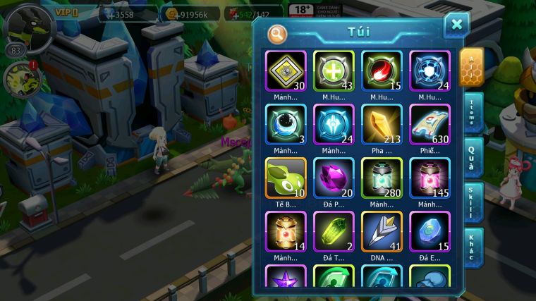 MÃ : #TTS3357 - SV 1721 - ZEVIL UNVOA MES LUGIA 200 MẢNH Z100 BÁ CHỦ