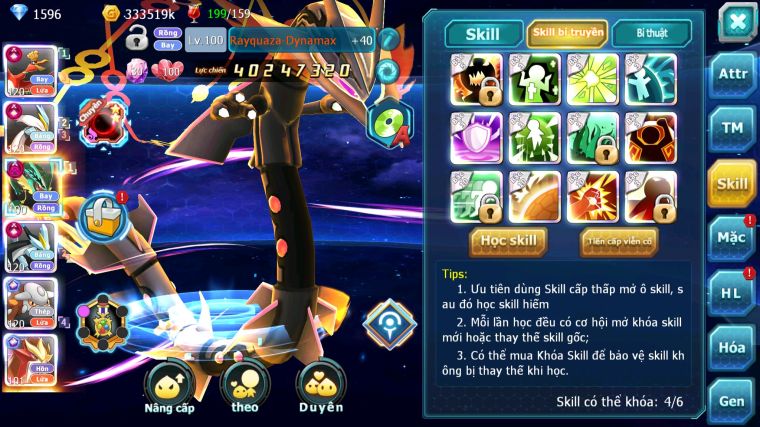 MÃ : #TTS3356 - SV 915 - TOP1 ALL - HOOH CH DYNAMAX WHITE BLACK CH DYNAMAX RAYQUAZA DYNAMAX HENTRAN CH SƯ TỬ CH YVETAL CH 8 CON ECHO