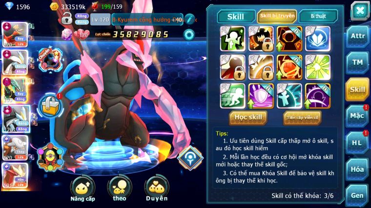 MÃ : #TTS3356 - SV 915 - TOP1 ALL - HOOH CH DYNAMAX WHITE BLACK CH DYNAMAX RAYQUAZA DYNAMAX HENTRAN CH SƯ TỬ CH YVETAL CH 8 CON ECHO