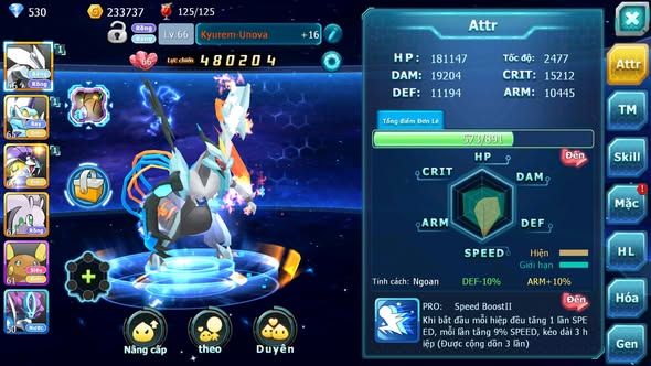 MÃ : #TTS3365 - SV 1760 - TOP40 - V4 - UNVOA THẦN ĐIỆN RAIKOU GOODRA