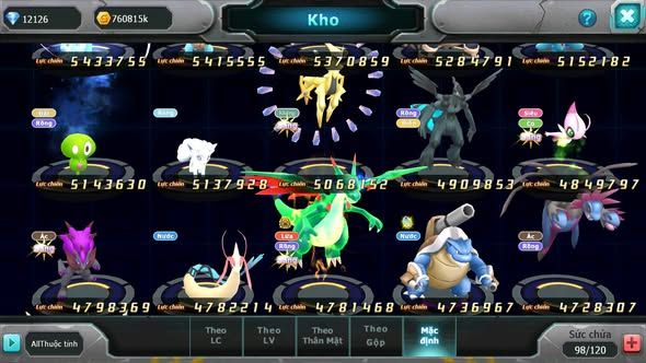 MÃ : #TTS3364 - SV 877 - TOP12 - V11 - PALKIA CỘNG HƯỞNG CẶP CÁ BÁ CHỦ UNVOA WB BC TEAM HỒN DYNAMAX QUÁ PHÊ