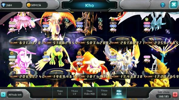 MÃ : #TTS3363 - SV 50 - TOP2-3 - DIANCIE CH DYNAMAX HOOH CH DYNAMAX  RAYQUAZA BÁ CHỦ YVETAL MEGA NECROMA HOOPA BÁ CHỦ