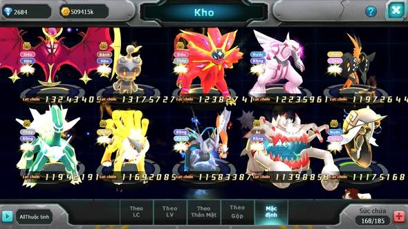 MÃ : #TTS3363 - SV 50 - TOP2-3 - DIANCIE CH DYNAMAX HOOH CH DYNAMAX  RAYQUAZA BÁ CHỦ YVETAL MEGA NECROMA HOOPA BÁ CHỦ