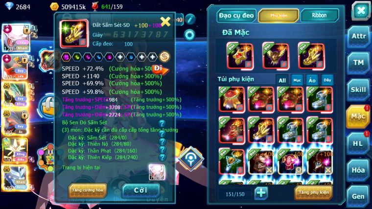 MÃ : #TTS3363 - SV 50 - TOP2-3 - DIANCIE CH DYNAMAX HOOH CH DYNAMAX  RAYQUAZA BÁ CHỦ YVETAL MEGA NECROMA HOOPA BÁ CHỦ