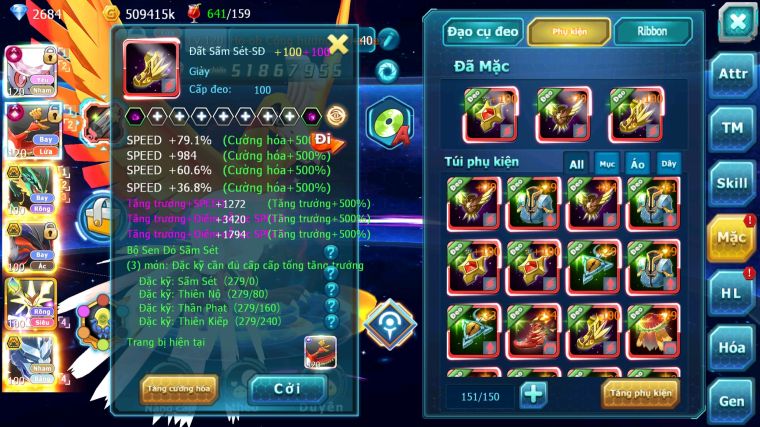 MÃ : #TTS3363 - SV 50 - TOP2-3 - DIANCIE CH DYNAMAX HOOH CH DYNAMAX  RAYQUAZA BÁ CHỦ YVETAL MEGA NECROMA HOOPA BÁ CHỦ