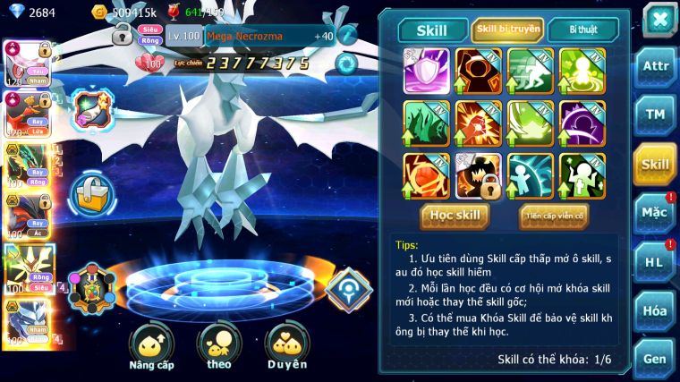 MÃ : #TTS3363 - SV 50 - TOP2-3 - DIANCIE CH DYNAMAX HOOH CH DYNAMAX  RAYQUAZA BÁ CHỦ YVETAL MEGA NECROMA HOOPA BÁ CHỦ