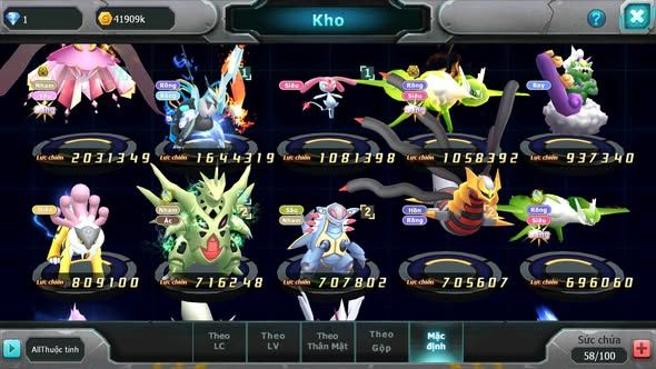 MÃ : #TTS3376 - SV 1753 - V10 - TOP5 - DIANCIE BC UNVOA MES LATI BC THẦN GIÓ RAIKOU NHIỀU PET HT