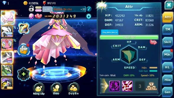 MÃ : #TTS3376 - SV 1753 - V10 - TOP5 - DIANCIE BC UNVOA MES LATI BC THẦN GIÓ RAIKOU NHIỀU PET HT