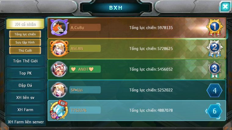 MÃ : #TTS3376 - SV 1753 - V10 - TOP5 - DIANCIE BC UNVOA MES LATI BC THẦN GIÓ RAIKOU NHIỀU PET HT