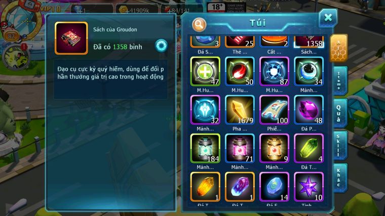 MÃ : #TTS3376 - SV 1753 - V10 - TOP5 - DIANCIE BC UNVOA MES LATI BC THẦN GIÓ RAIKOU NHIỀU PET HT