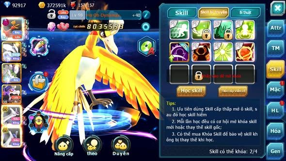 MÃ : #TTS3394 - SV 1701 - TOP37 PK - 92K KC - 1K3 SÁCH - HOOH DYNAMAX UNVOA THẦN GIÓ DRAK HOOH CẶP LATI BC