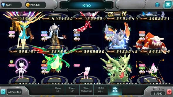 MÃ : #TTS3393 - SV 1383 - V11 - HOOH DYNAMAX DIANCIE DYNAMAX LUGIA BC UNVOA QVLD BC TAPU LE LE BC THẦN GIÓ BC GROUDON BC