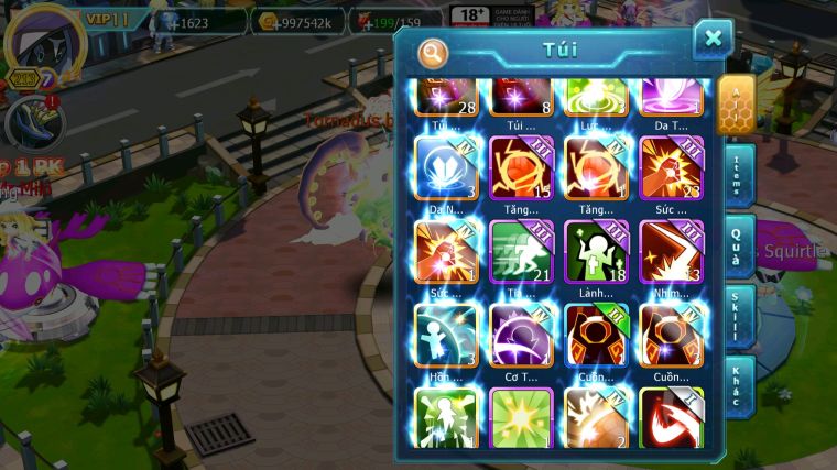 MÃ : #TTS3393 - SV 1383 - V11 - HOOH DYNAMAX DIANCIE DYNAMAX LUGIA BC UNVOA QVLD BC TAPU LE LE BC THẦN GIÓ BC GROUDON BC