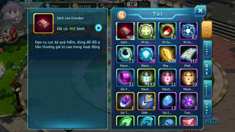 MÃ : #TTS3392 - SV 1745 - 460 SÁCH - UNVOA WHITE BÁ CHỦ RẮN BĂNG MES LUGIA GOODRA