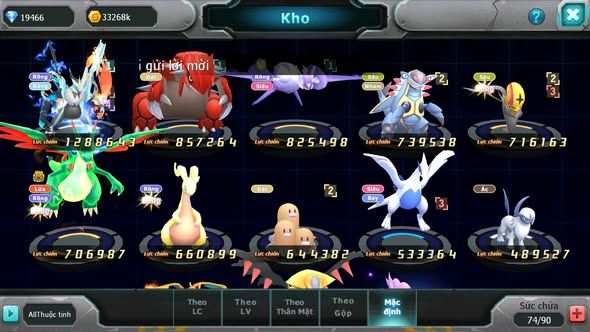 MÃ : #TTS3405 - SV 1747 - 19K KC - UNVOA GROUDON LATI SẴN 200 MẢNH LATI BC