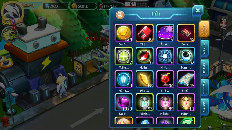 MÃ : #TTS3404 - SV 301 - V4 - UNVOA GIRATINA DEOXY NHIỀU PET TRẢI NGHIỆM