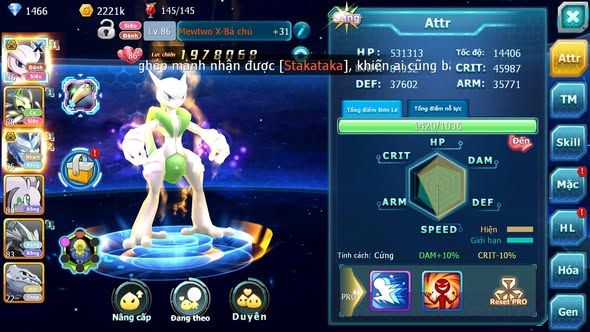 MÃ : #TTS3402 - SV 1732 - V7 - 600 SÁCH - MEWTWO X BÁ CHỦ RẮN BĂNG BC CELBI GOODRA