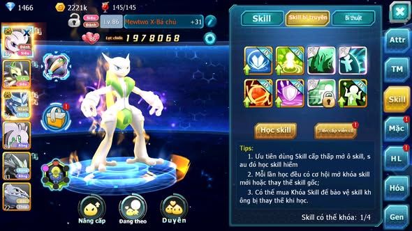 MÃ : #TTS3402 - SV 1732 - V7 - 600 SÁCH - MEWTWO X BÁ CHỦ RẮN BĂNG BC CELBI GOODRA