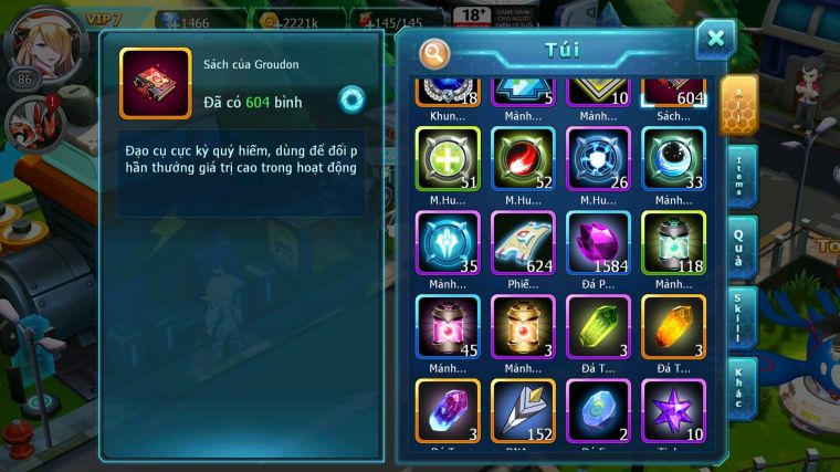 MÃ : #TTS3402 - SV 1732 - V7 - 600 SÁCH - MEWTWO X BÁ CHỦ RẮN BĂNG BC CELBI GOODRA