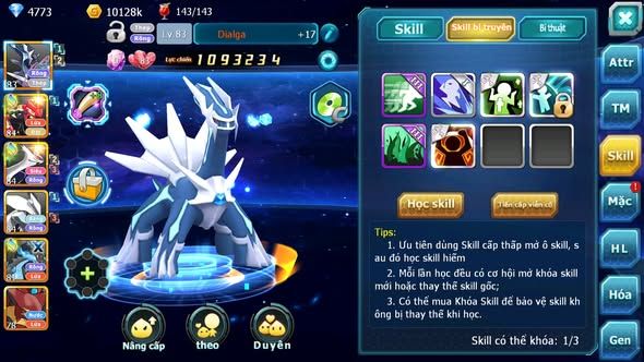 MÃ : #TTS3406 - SV1712 - DIALGA GROUDON UNVOA LATI