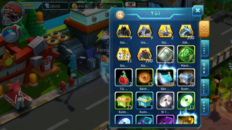 MÃ : #TTS3414 - SV 1730 - 28K KC - 1K SÁCH MEW GIÁP BÁ CHỦ TAPU LELE ĐỦ MẢNH BC  CELEBI GOODRA