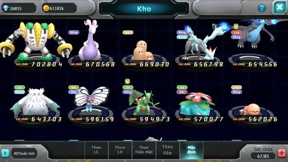 MÃ : #TTS3413 - SV 1724 - 26K KC - 950 SÁCH - UNVOA CẶP LATI BÁ CHỦ ZEVIL HENTRAN GROUDON LUGIA