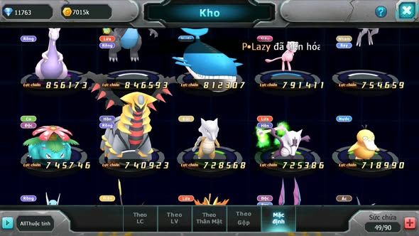 MÃ : #TTS3419 - SV 1728 - 1K1 SÁCH - 11K KC - HOOH GROUDON THẦN GIÓ YVETAL LUGIA